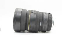 【返品保証】 シグマ Sigma Zoom 15-30mm F3.5-4.5 DG 前後キャップ付き キャノンマウント レンズ s163_画像4