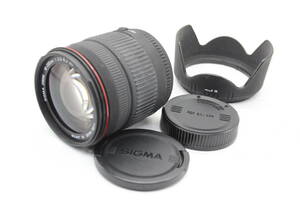 【返品保証】 シグマ Sigma Zoom 18-200mm F3.5-6.3 DC 前後キャップ フード付き ペンタックスマウント レンズ s164