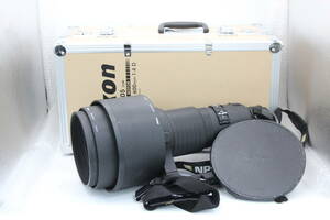 【美品 返品保証】 【ケース付属】 ニコン Nikon AF-S 600mm F4 D Silent Wave Motor / HK-23-1.-2 フード / CT-605 ケース付き s170