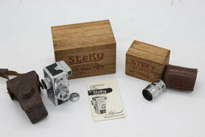 【訳あり品】 【貴重な元箱付き】 Steky 16mm Still Camera / Tele Coated 40mm F5.6 カメラ s191