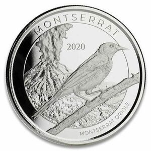 [保証書・カプセル付き] 2020年 (新品) モントセラト「オリオール」純銀 1オンス 銀貨