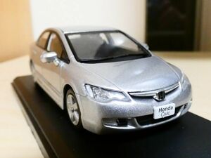 国産名車コレクション 1/43 ホンダ シビック 2006 シルバー honda civic アシェット ミニカー