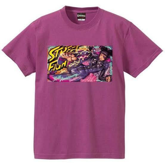 ロッキンジェリービーン Rockin' Jelly Bean ストリートファイター street fighter V ジュリ JURI Tシャツ 新品即決 送料無料 国内正規 M