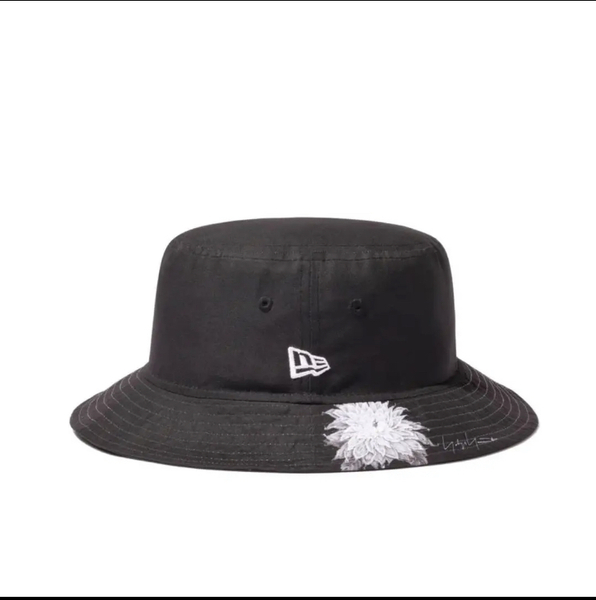 NEW ERA x Yohji Yamamoto SS23 Bucket - 01 hat バケット ハット 新品 送料無料 国内正規 M/L 3 ニューエラ ヨウジヤマモト ダリア DAHLIA