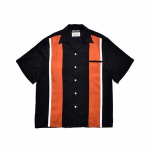 WACKO MARIA × MINEDENIM 50s Shirt 新品即決 送料無料 国内正規品 M orange マインデニム アロハシャツ アロハ シャツ wackomaria