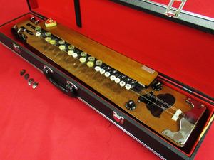 大正琴 もみじ 琴伝流 ハードケース付き エレキ 電気大正琴 和楽器 弦楽器 伝統工芸 伝統芸能 管理23D0811C-G01