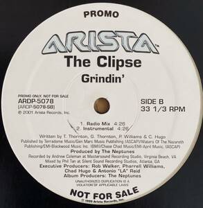 The Clipse - Grindin' (12, Single, Promo) US Original