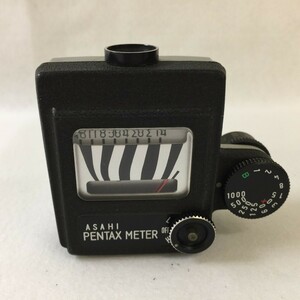 ASAHI PENTAX METER ペンタックス SV用 角型 露出計 純正品 フィルムカメラ アクセサリー ヴィンテージ 現状品 ／ 01-00029