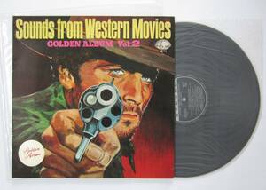 西部劇サントラ ★『Sounds from Western Movies』 マカロニ・ウェスタンのすべて レコ―ド LP ガンマン無頼 荒野の１ドル銀貨