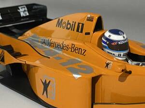 Minichamps 1/18 West McLaren Mercedes MP4/12 Mika Hakkinen #9 ◆ 1997 F1 Test Car Papaya Orange ◆ ミニチャンプス 530 971810