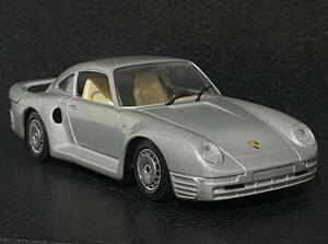 Bburago 1/24 Porsche 959 Silver 2.8L Twin Turbo Flat-6 * BBurago Porsche [1/18.. small ]