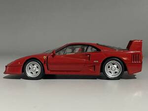 100円〜 1/43 Ferrari F40 (Tipo F120) ◆ Nicola Materazzi - Pininfarina Design, 2936 Twin Turbo V8 ◆ フェラーリ - アシェット