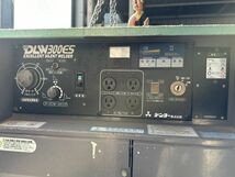 引取限定 中古 / 岐阜 ★ DENYO / デンヨー 防音型ディーゼルエンジン溶接・発電機 ★ DLW-300ES_画像6