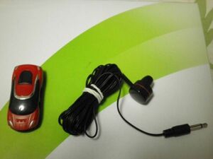 THE RED CLASSIC SPORTS CAR TYPE MP3 PLAYER WITH EARPHONE COMBO CLICKPOST164 NEWLY