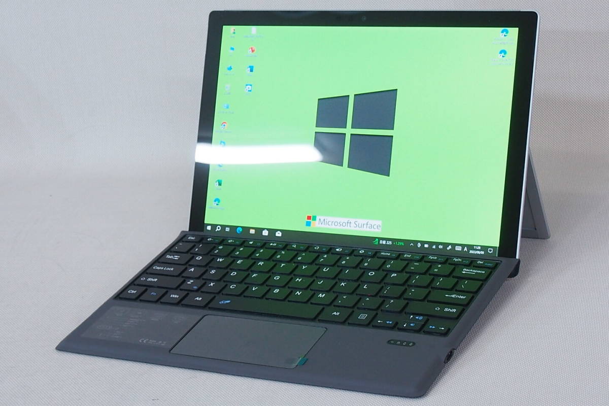 即配】バッテリー劣化率1%!Office2021搭載新品キーボード付軽量高