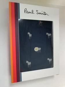 ポールスミス　Paul Smith ボクサーパンツ　ニットトランクス シマウマ　ネイビー Mサイズ 新品未使用品