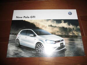 VW　ポロGTI　【6RDAJ　カタログのみ　2015年　22ページ】