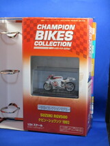 ★SUZUKI RGV500 ケビン シュワンツ 1993 　 CHAMPION BIKES COLLECTION 3 　 1/24 　　　　本体iXO製 　　　　　(CBC-3)_画像4