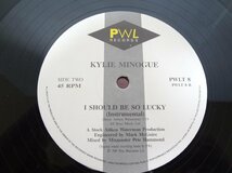 キリエ・ミノグー I Should Be So Lucky PWLT8 レンタルレコード_画像4