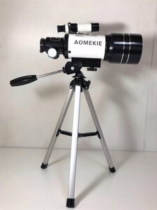 【ジャンク】光学機器 天体望遠鏡 AOMEKIE 30070
