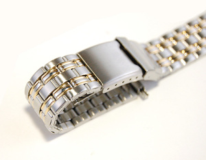 【Speidel】　メンズ腕時計ブレス　18-24mm　ステンレススチール　レトロ　バンド　デッドストック　ベルト アンティークウォッチに　MB258