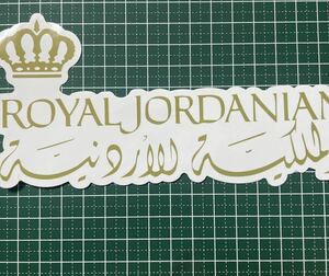 Royal Jordan Aviation Sticker Seal Limited Goods Новинка