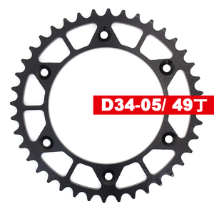 10%OFF【D34-05/49丁】DRC デュラスプロケット CRF125F 14-23, CRF100F/XR100R 91-12用