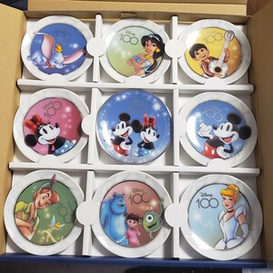 新品　未開封 東京ばな奈　ディズニー100周年記念豆皿 9種類　フルコンプリート