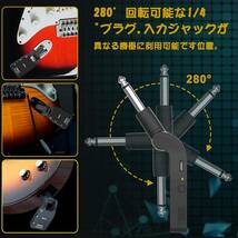 GWS-8 Getaria GWS-8 ギターワイヤレスシステム 送受信機 280°回転 1対多 USB-C充電式 トランスミッタ_画像5