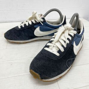 1107★ NIKE WMNS PRE MONTREAL RACER VINTAGE ナイキ モントリオール レーサー スニーカー 24.5 レディース ネイビー ブルー