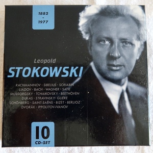 CD LEOPOLD STOKOWSKI 1882-1977 10 CD-SET ストコフスキー 10枚セット 1926年から1945年の録音 バッハ 第9 ラフマニノフ ファンタジア 等