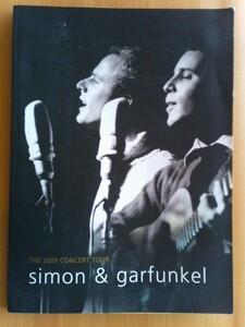 即決 サイモン&ガーファンクル Simon & Garfunkel The 2009 Concert tour・パンフレット ポール・サイモン / アート・ガーファンクル