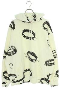 シュプリーム SUPREME 20AW Studded Collars Hooded Sweatshirt サイズ:L パーカー 中古 OM10