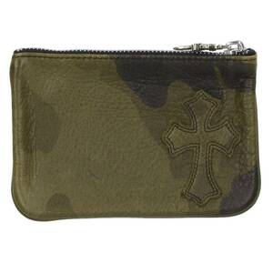 クロムハーツ Chrome Hearts ZPR CHNG PURSE/チェンジパース クロスパッチダガージップコインケース 中古 SJ02