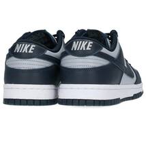 ナイキ NIKE DUNK LOW RETRO CHAMPIONSHIP GREY DD1391-003 サイズ:26.5cm ダンクローレトロジョージタウンスニーカー 中古 NO05_画像2