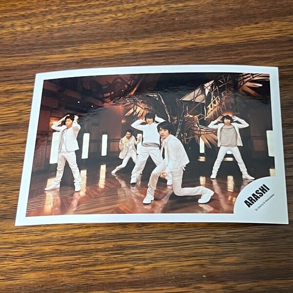 【嵐】公式写真 集合 櫻井翔 二宮和也 大野智 相葉雅紀 松本潤 Calling/Breathless
