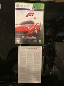 Xbox360★フォルツァ モータースポーツ４エッセンシャルエディション★used☆forza Motorsport 4☆import Japan JP