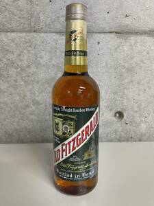 古酒 未開栓 超希少終売品 オールドフィッツジェラルド OLD FITZGERALD Bottled in Bond バーボン 旧ボトル 重松 750ml 50%