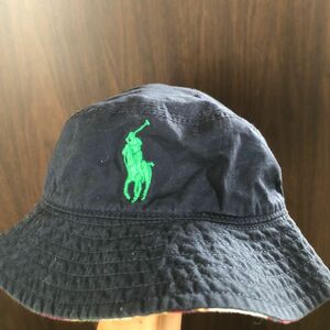 ポロラルフローレン POLO RALPH LAUREN ハット　リバーシブル　1-3y