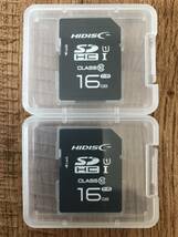 値引き！(お買い得！) SDカード 16GB【2個セット】_画像1