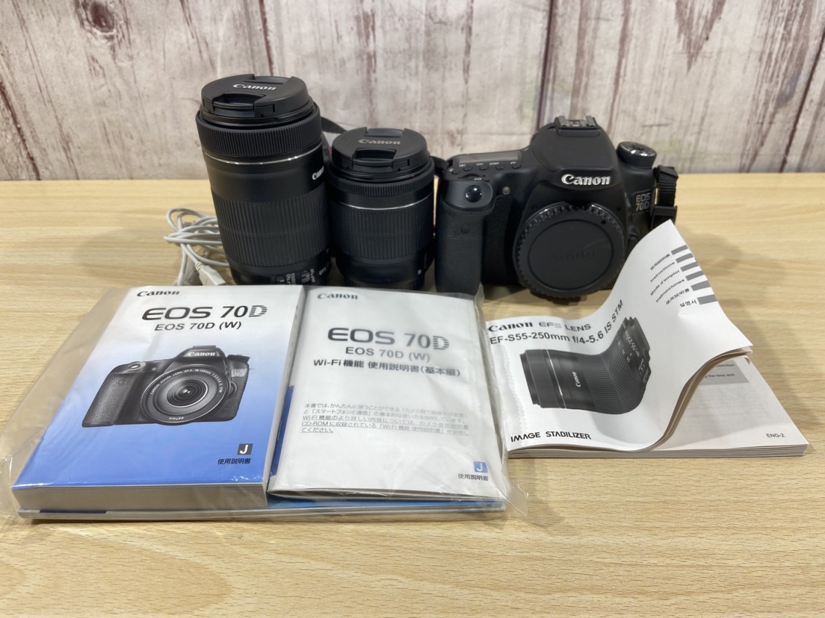 ヤフオク! -「EOS 70d ダブルズームキット」(カメラ、光学機器) の落札
