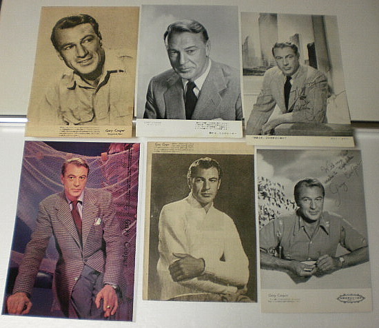 M2757【雑誌切抜】ゲイリー・クーパー Gary Cooper 関連記事 打撃