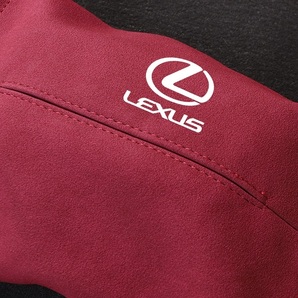 レクサス LEXUS 車用ティッシュケース ティッシュカバー ティッシュホルダー スエード  ティッシュ袋 収納 ワインレッドの画像6