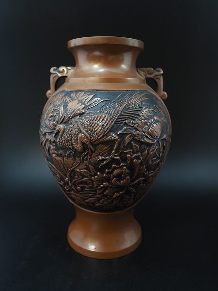 ヤフオク! -「花瓶」(花器) (銅製)の落札相場・落札価格