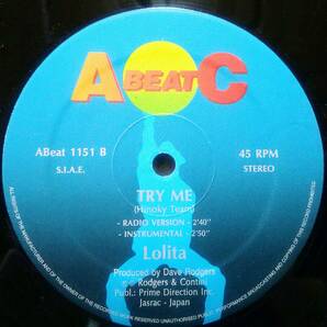 【12's Euro Beat】Lolita「Try Me」オリジナル Italy盤 安室奈美恵 Try Me 原曲！の画像4