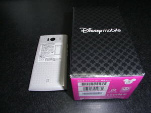 SoftBank Disney Mobile DM012SH ホワイト 未使用保管品