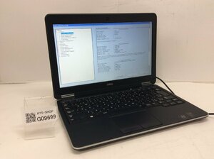 Dell Latitude E7240 Intel Core i3-4010U メモリ4.1GB SSD128.03GB OS無し【G09699】