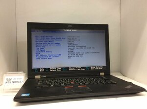 ジャンク/ LENOVO 24813ZJ ThinkPad L530 Intel Core i5-3210M メモリ8.19GB HDD320.07GB 【G09937】