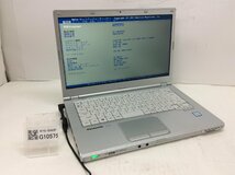 ジャンク/ Panasonic CF-LX6RDGVS Intel Core i5-7300U メモリ8.19GB SSD256.06GB 【G10575】_画像1