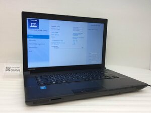 ジャンク/ TOSHIBA dynabook B554/U PB554UGJ4R5AA81 Intel Core i3-4000M メモリ4.1GB ストレージ無し 【G10765】